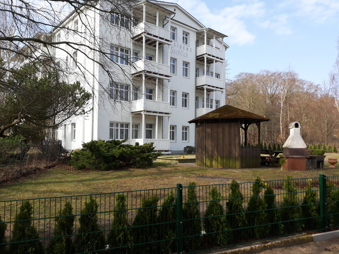 Ferienwohnung in Sellin - Sonnenglück in der Residenz Seeblick - Ansicht Seeseite