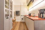 Ferienwohnung in Barhöft - Lotsenwohnung - Lotsenhaus Barhöft - Lotsenwohnung - Küche