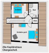 Ferienhaus in Groß Zicker - Kapitänshaus - Bild 15