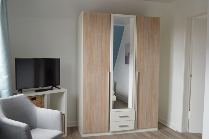 Ferienhaus in Gr&ouml;mitz - Ostsee-Ferienhaus Maren - Schlafzimmer 1 OG