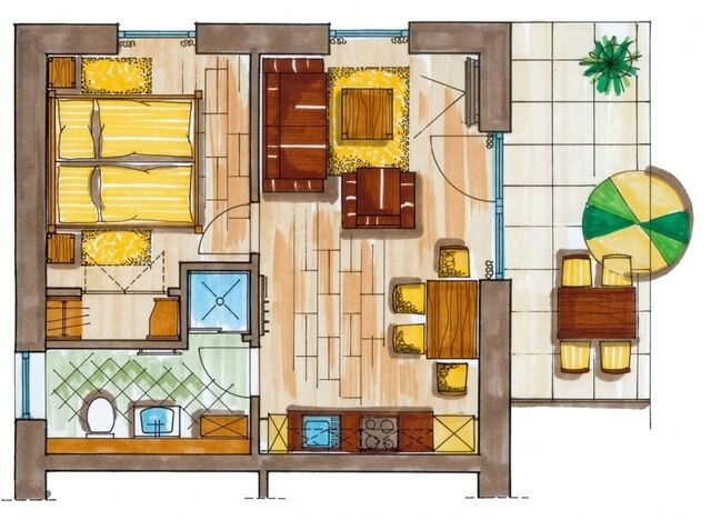 Ferienwohnung in Dierhagen - DER ST&Ouml;RTEBEKER - "Apartment Wieck" | Apartments hinter den D&uuml;nen - Bild 2