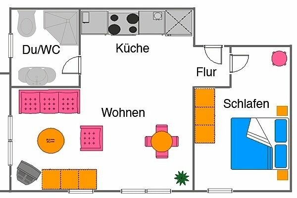 Ferienwohnung in Ostseeheilbad Zingst - H&uuml;tigendachs, FW 4 - Bild 9