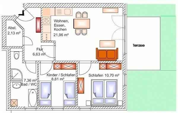 Ferienwohnung in Zingst - Villa Ostseestern, FW 2 - Bild 15