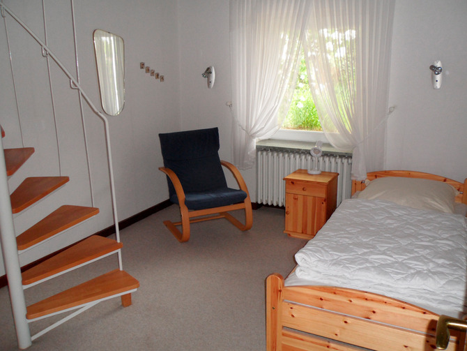 Ferienhaus in Hohwacht - Ferienhaus Tilling - Dreibettzimmer unten