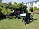 Ferienwohnung in Dahme - Haus Sandra Fewo 8, Box-Betten, 1. Stock, Terrasse mit Strandkorb - Bild 15