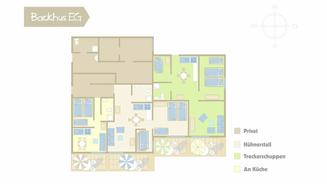 Ferienwohnung in Fehmarn - Ferienhof B&uuml;dlfarm - An der K&uuml;che - Bild 5