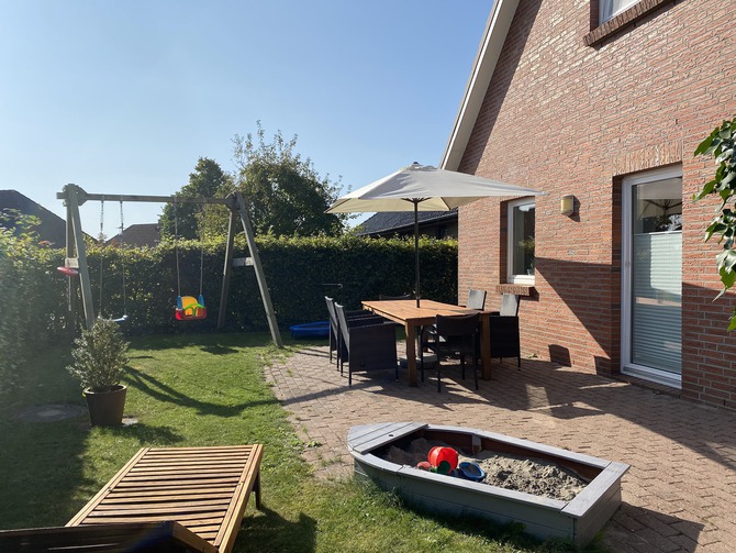 Ferienhaus in Ahrensbök - Haus Bienenweide - Terrasse