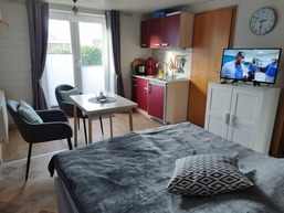 Fewo 3 Box-Bett. Terrasse, kl. Zimmer 1 Bett, Tresor