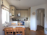 Ferienwohnung in Baabe - Ferienwohnung Meerblick - K&uuml;che mit Essplatz
