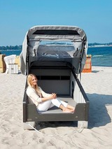Ferienwohnung in Eckernförde - Schlafstrandkorb Süd-Höhe Wellenbad - Bild 4