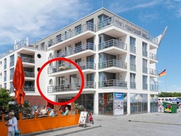 Apartment 4 - "MOIN MOIN" - Blickrichtung Offenes Meer/Strand