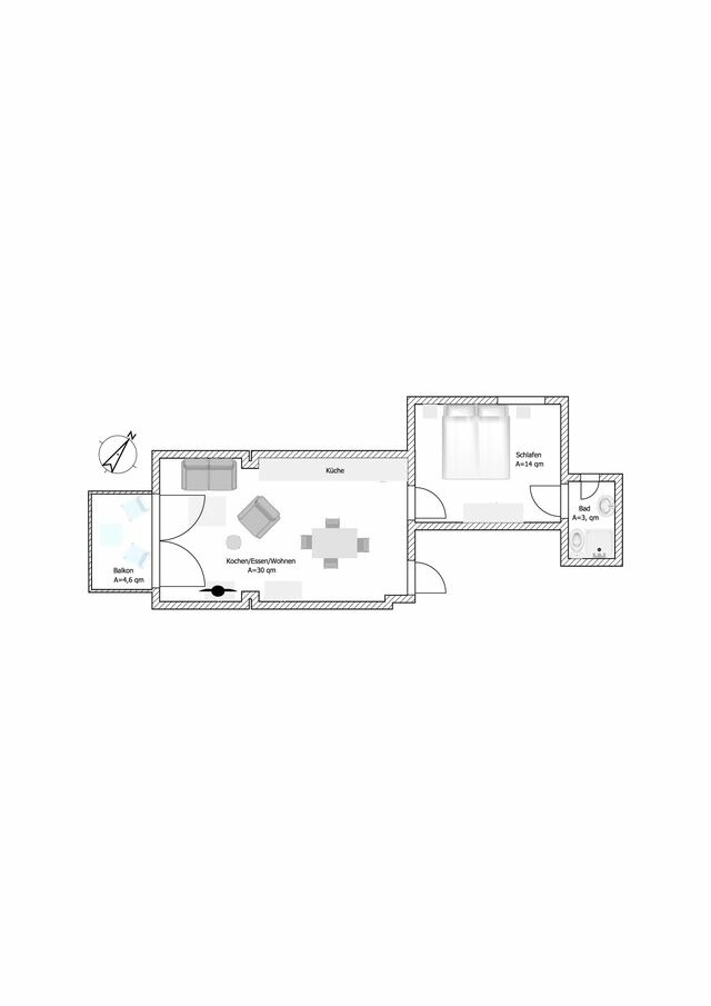 Ferienwohnung in Gr&ouml;mitz - Stettiner Stra&szlig;e 7 - Whg. 2 - Bild 6