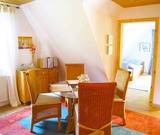 Ferienwohnung in Dierhagen - Sonnige Ferienwohnung am Strand - Essbereich