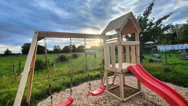 Ferienhaus in Grube - Schwedenhaus auf dem Bauernhof "Gruberdieken 8" - Bild 3 Ferienhaus in Grube - Schwedenhaus auf dem Bauernhof "Gruberdieken 8" - Bild 3