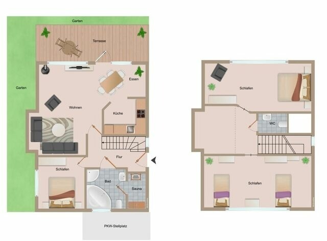 Ferienhaus in Lensterstrand - Ferienhaus Nr. 10 "Seeigel" - Bild 17