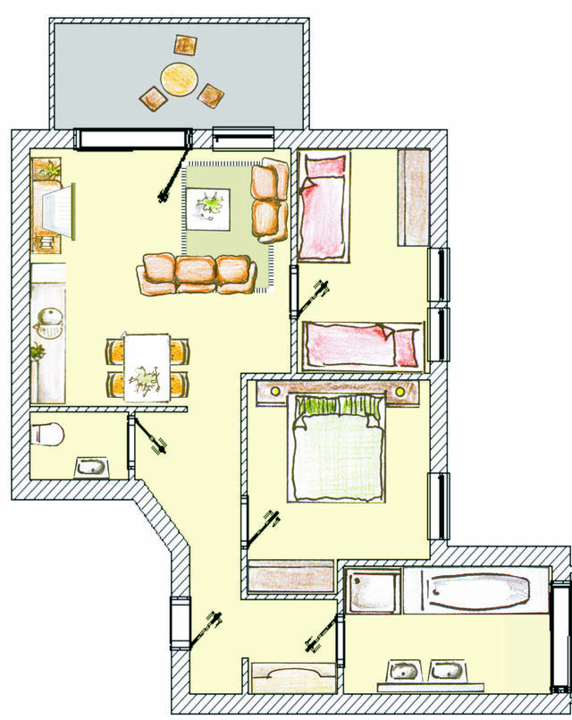 Ferienwohnung in Seebad Heringsdorf - (Brise) Neubauvilla Elbflorenz App. 12 - Bild 17