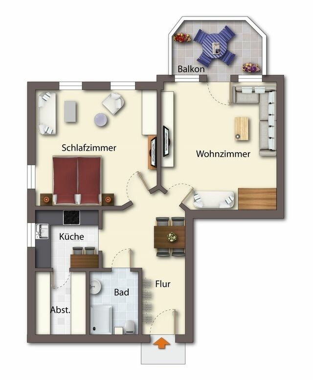 Ferienwohnung in Seebad Heringsdorf - (Brise) Haus auf der H&ouml;he App. 03 - Bild 14