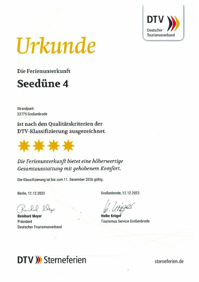 Ferienwohnung in Gro&szlig;enbrode - Seed&uuml;ne 4**** - Bild 22