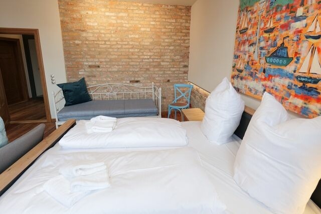 Ferienwohnung in Wismar - Neue Wasserkunst - Premium Gruppenferienwohnung - ABC354 - Bild 6