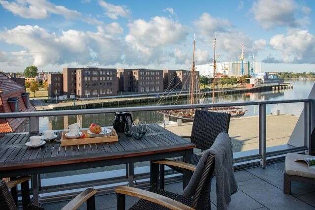 Ferienwohnung in Wismar - Hafenspitze Wismar - Traumdomizil mit Meerblick - ABC566 - Bild 24