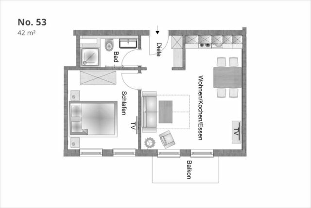 Ferienwohnung in Binz - Min H&uuml;sung - 90618 - Bild 11