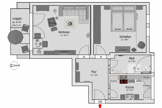 Ferienwohnung in Heiligenhafen - Seewind - Bild 16