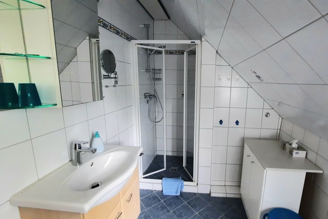 Ferienwohnung in Grube - Ostsee-Landhaus-Wohnung - Dusche WC