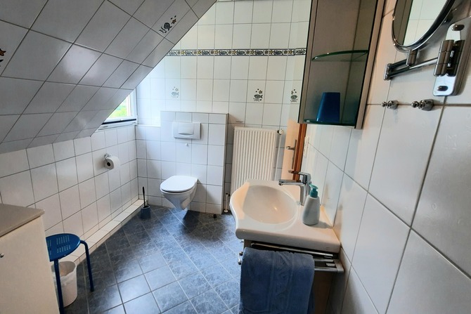 Ferienwohnung in Grube - Ostsee-Landhaus-Wohnung - Dusche WC