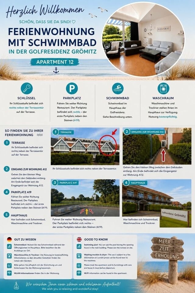 Ferienwohnung in Gr&ouml;mitz - Golfresidenz Gr&ouml;mitz App. 12 - Bild 3