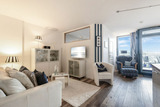 Ferienwohnung in Fehmarn OT Burgtiefe - Strandburg Strandfeeling: Balkon mit Seeblick - Bild 1