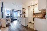 Ferienwohnung in Fehmarn OT Burgtiefe - Strandburg Strandfeeling: Balkon mit Seeblick - Bild 6