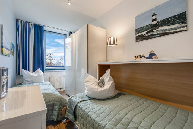 Ferienwohnung in Fehmarn OT Burgtiefe - Strandburg Strandfeeling: Balkon mit Seeblick - Bild 20