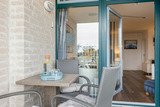 Ferienwohnung in Fehmarn OT Burgtiefe - Strandburg Strandfeeling: Balkon mit Seeblick - Bild 24