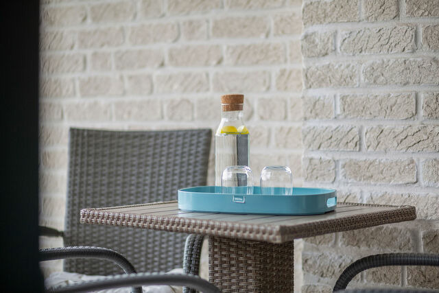 Ferienwohnung in Fehmarn OT Burgtiefe - Strandburg Strandfeeling: Balkon mit Seeblick - Bild 25